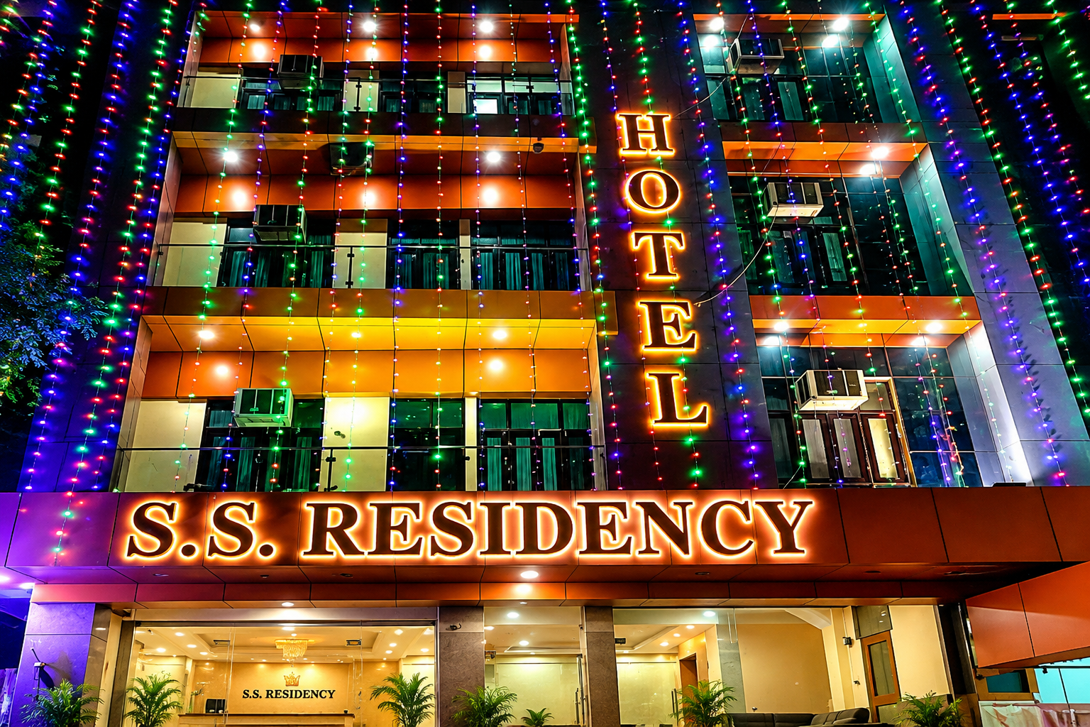 Hotel SS Residency lobby and reception